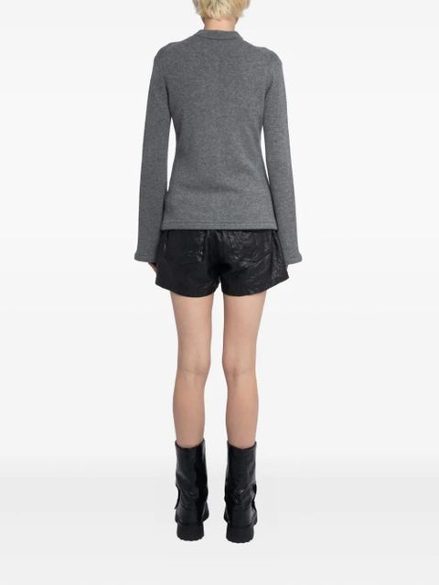 Zadig&Voltaire mélange-effect cardigan - Grey