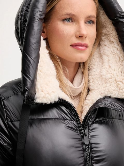 Save The Duck kurtka BELLA kolor czarny zimowa D42414W.LOVE21