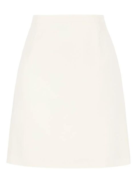Valentino Garavani Crepe Couture mini skirt - Neutrals