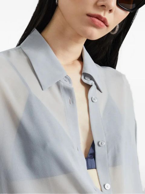 The Frankie Shop buttoned shirt - Grey