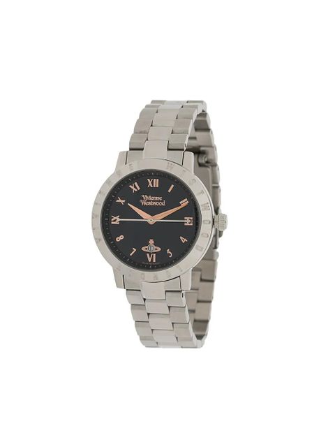 Vivienne Westwood Bloomsbury blue 34mm watch - Silver - zdjęcie produktu nr 1