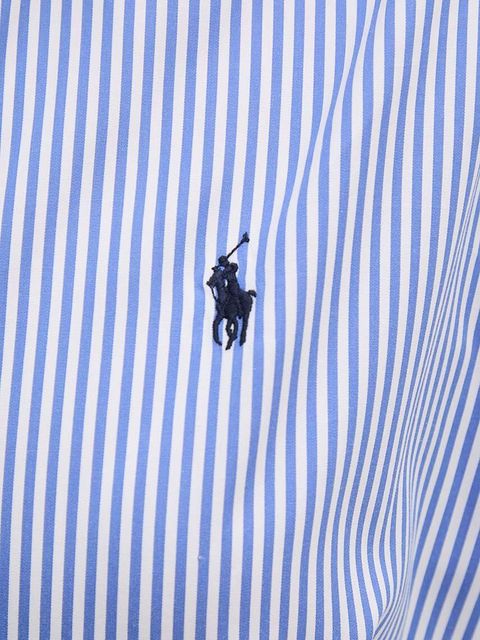 Polo Ralph Lauren sukienka bawełniana kolor niebieski mini rozkloszowana 211891428