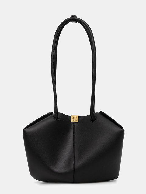 Coccinelle torebka skórzana KAMY kolor czarny E1 U2L 11 03 01 - zdjęcie produktu nr 1