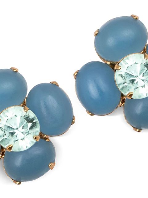Jennifer Behr Quinn chalcedony earrings - Gold