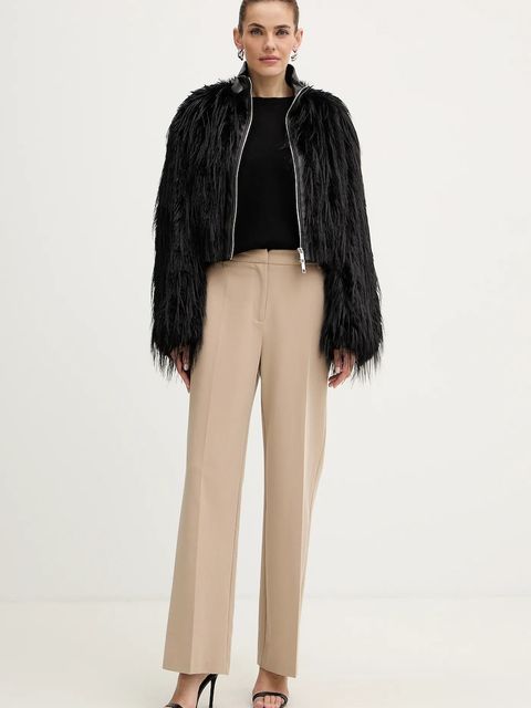 BOSS kurtka kolor czarny przejściowa 50548357