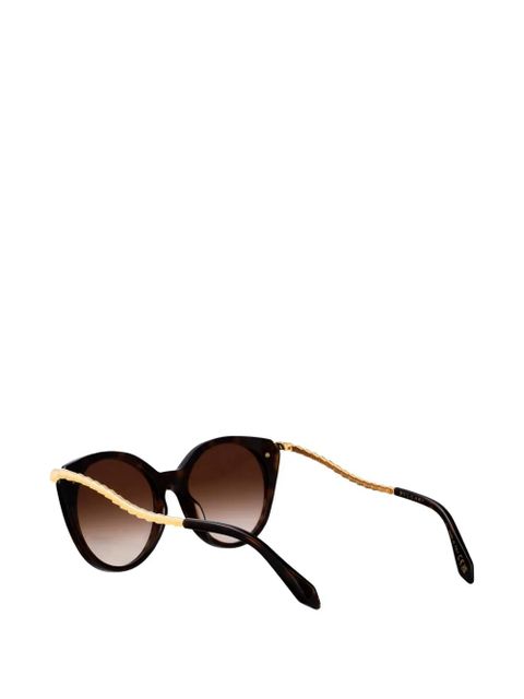 Bvlgari cat-eye sunglasses - Brown