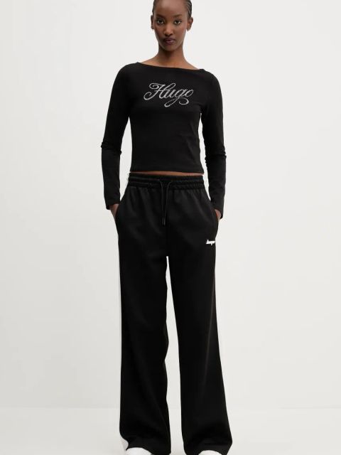 Hugo Blue longsleeve kolor czarny 50537227