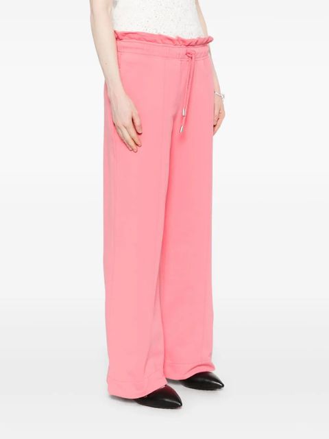 JW Anderson gathered-waist track pants - Pink