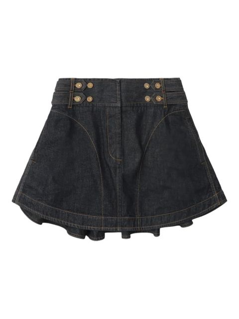 ZIMMERMANN denim mini skirt - Blue - zdjęcie produktu nr 1