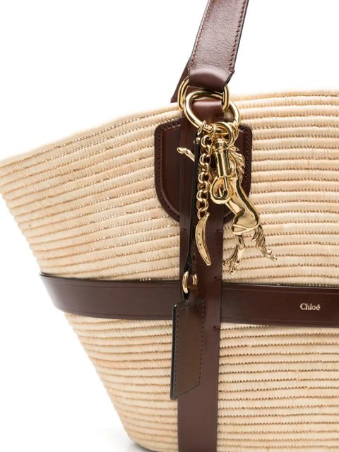 Chloé large Kerala 25 tote bag - Neutrals