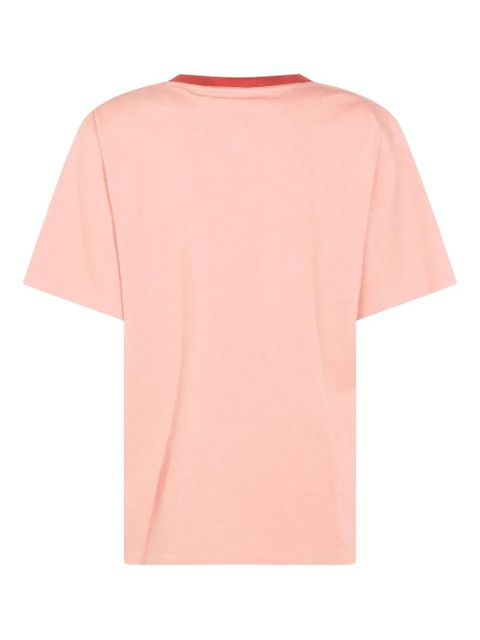 Chloé logo-print T-shirt - Pink