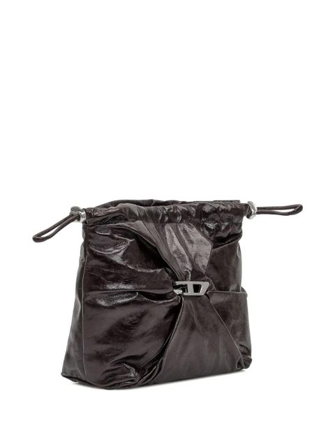 Diesel Scrunch-D bucket bag - Black