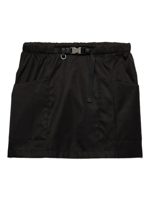 Prada Re-Nylon mini skirt - Black - zdjęcie produktu nr 1