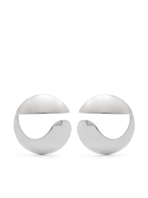 Coperni C-logo earrings - Silver - zdjęcie produktu nr 1