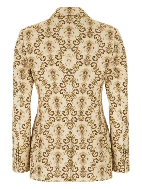 ETRO embroidered blazer - Neutrals - zdjęcie produktu nr 2
