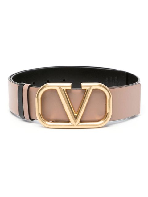 Valentino Garavani 40mm VLogo Signature reversible belt - Brown - zdjęcie produktu nr 1