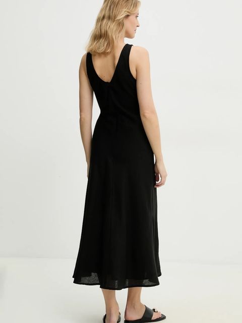 Answear.LAB sukienka z lnem