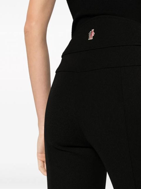 Moncler Grenoble twill ski trousers - Black