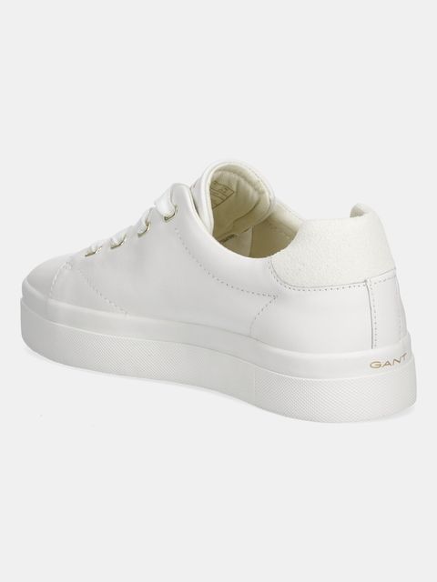 Gant sneakersy skórzane Avona damskie kolor biały 31531993