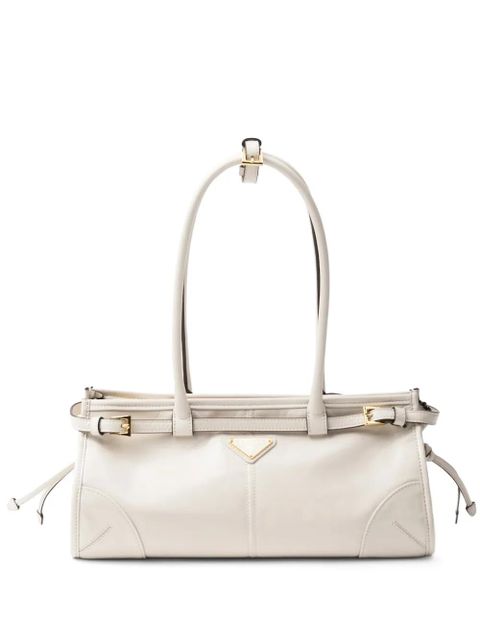 Prada medium Bonnie leather tote bag - Neutrals - zdjęcie produktu nr 1