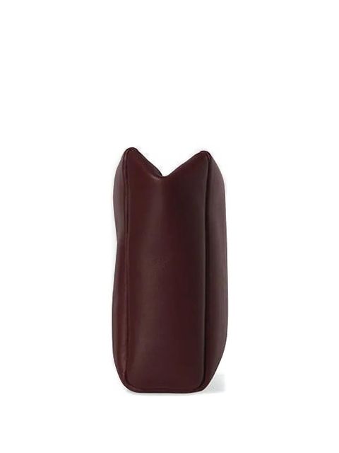 The Row leather clutch bag - Red - zdjęcie produktu nr 2