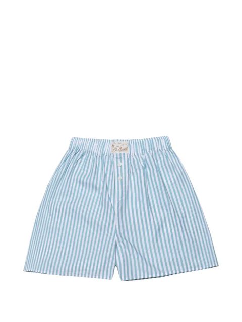 MC2 Saint Barth striped shorts - Blue - zdjęcie produktu nr 1