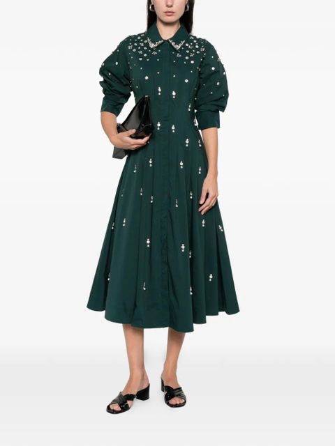 Simkhai Jazz embellished midi dress - Green - zdjęcie produktu nr 2