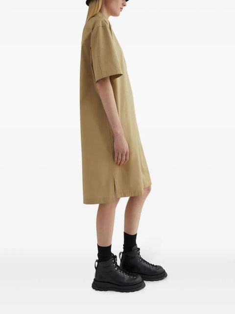 Jil Sander cotton shirt dress - Neutrals