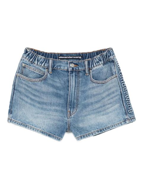 Alexander Wang Marathon denim shorts - Blue - zdjęcie produktu nr 1