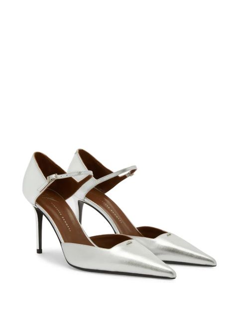 Giuseppe Zanotti 85mm Raquel D'Orsay pumps - Grey - zdjęcie produktu nr 2
