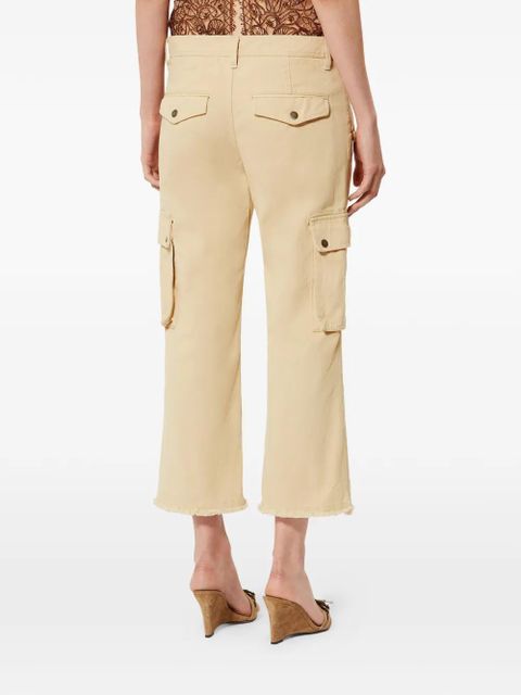 ISABEL MARANT Josefine flap-pockets trousers - Neutrals