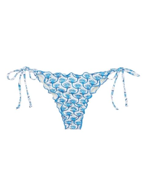 MC2 Saint Barth Sagittarius floral-print bikini - Blue - zdjęcie produktu nr 1