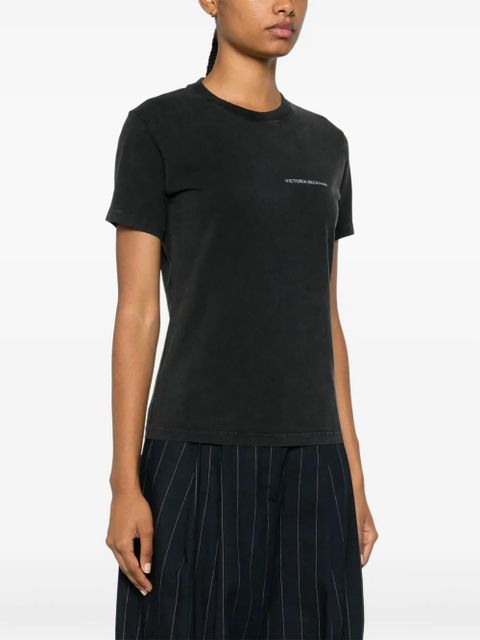 Victoria Beckham organic cotton T-shirt - Black - zdjęcie produktu nr 2