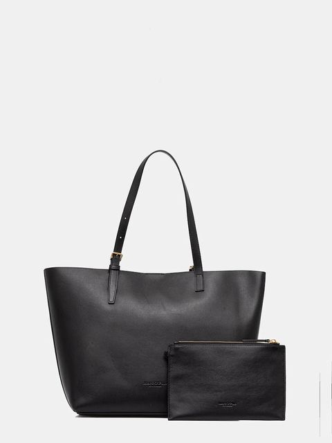 Marc O'Polo torebka skórzana kolor czarny 50611950301141 - zdjęcie produktu nr 1