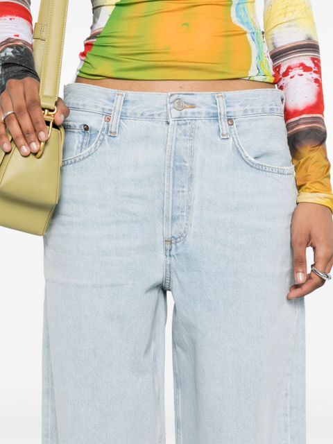 AGOLDE Low Slung Baggy cotton jeans - Blue
