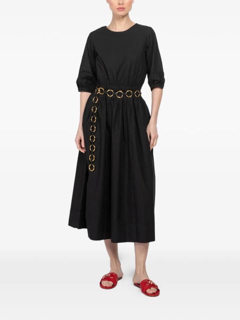 Proenza Schouler monogram flat sandals - Red