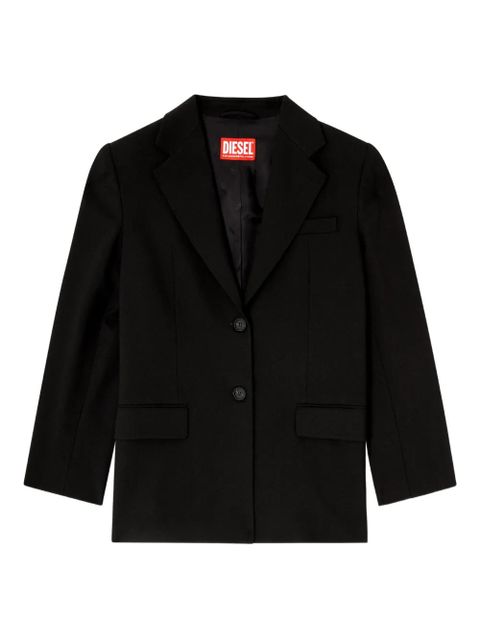 Diesel single-breasted blazer - Black - zdjęcie produktu nr 1