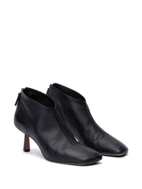 3.1 Phillip Lim Glove square-toe leather boots - Black - zdjęcie produktu nr 2