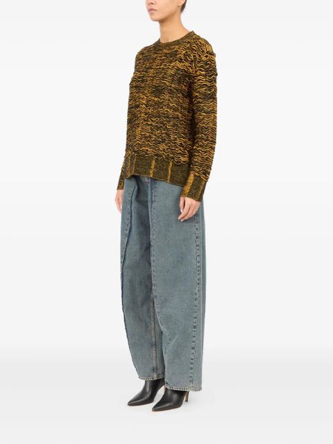 MM6 Maison Margiela chunky-knit sweater - Yellow