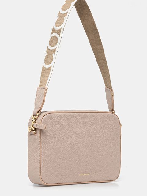 Coccinelle torebka skórzana TEBE kolor różowy E5.MN5.52.01.01 - zdjęcie produktu nr 2