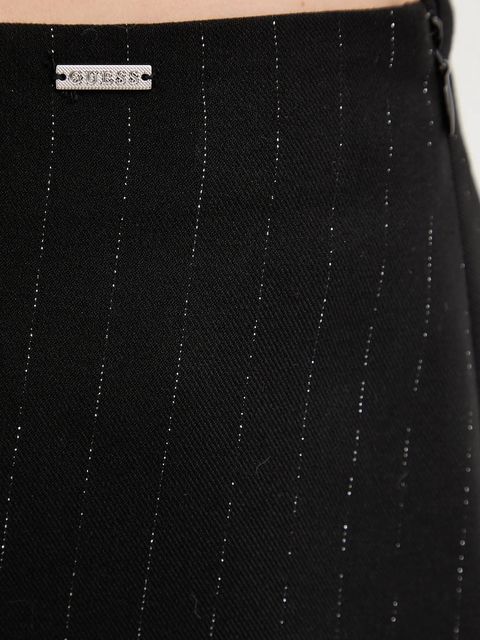 Guess spódnica mini ZANITA kolor czarny mini prosta W5BD64 W2422