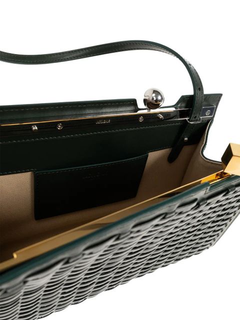 Jacquemus Salon woven leather tote bag - Green