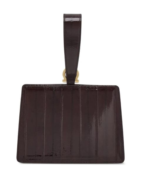 Ferragamo small Gancini-embellished tote bag - Brown - zdjęcie produktu nr 2