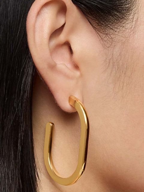 Tous kolczyki ze srebra pokrytego złotem Line 1004212300