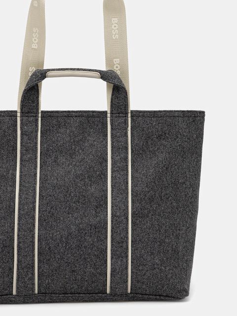 BOSS torebka kolor szary 50552483