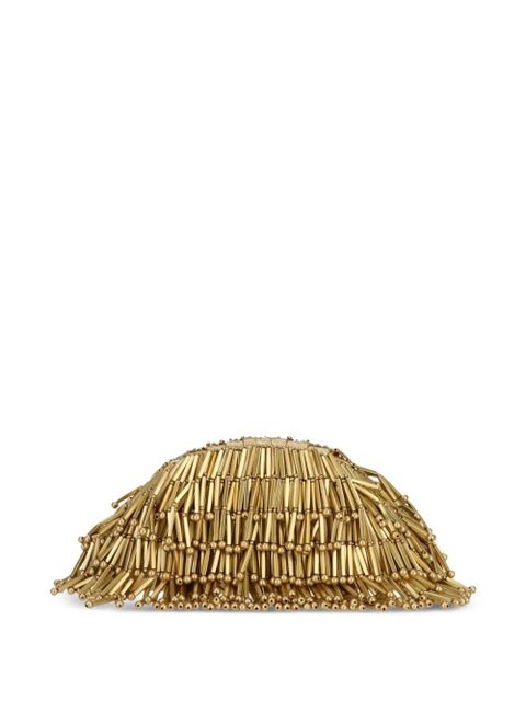 Cult Gaia nano Jaala beaded clutch bag - Gold - zdjęcie produktu nr 1