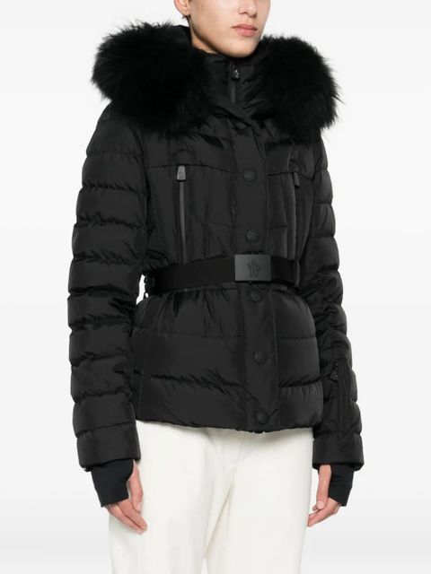 Moncler Grenoble belted jacket - Black