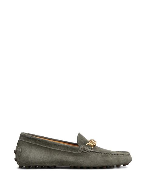 Tod's suede loafers - Grey - zdjęcie produktu nr 1