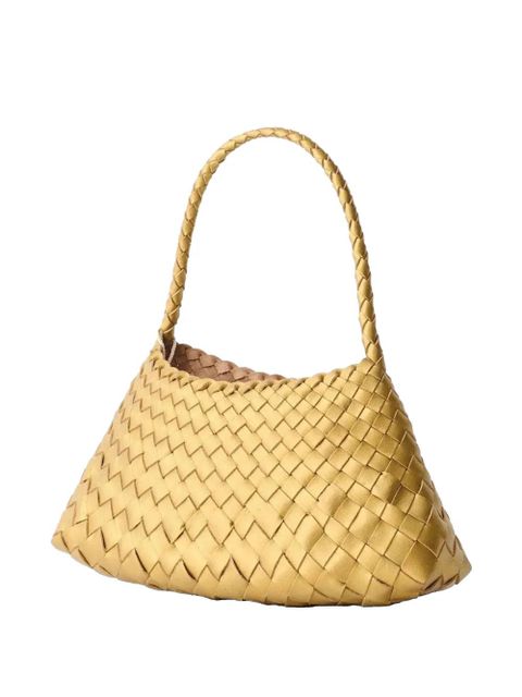 DRAGON DIFFUSION Rosanna woven shoulder bag - Gold - zdjęcie produktu nr 2
