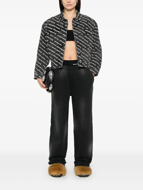 Alexander Wang bike-shorts track pants - Black - zdjęcie produktu nr 2